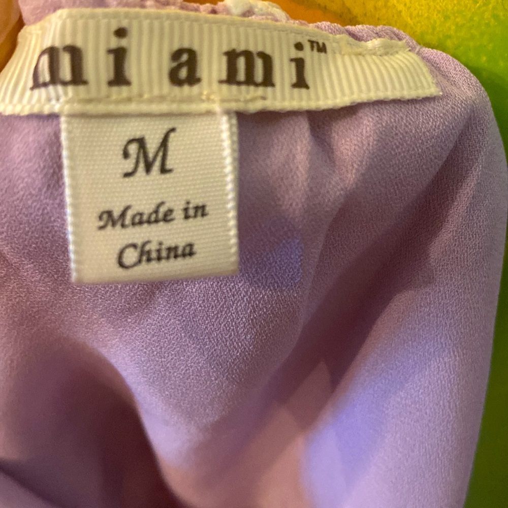 Miami Lavender Floral Tank Top - Picture 9 of 10